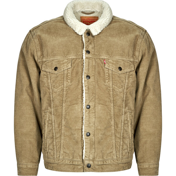 Levis Džínsové bundy RELAXED FIT SHERPA TRKR Levis 66095469