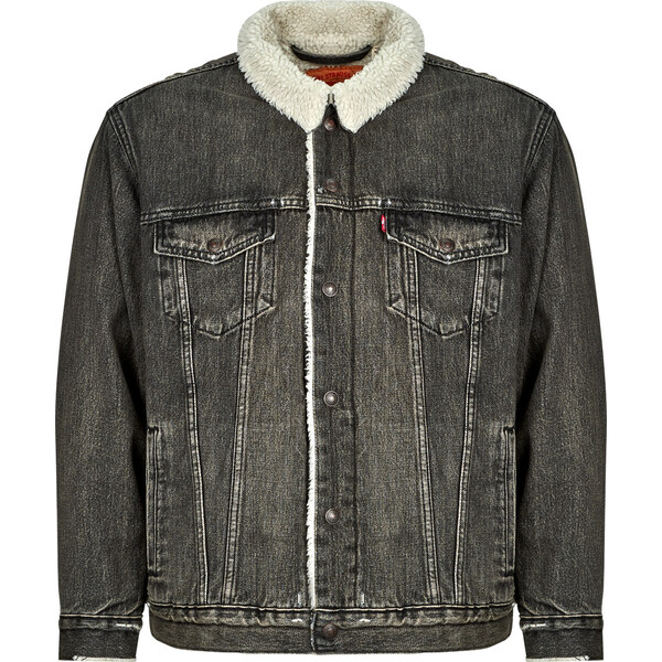 Levis Džínsové bundy RELAXED FIT SHERPA TRKR Levis 66095468