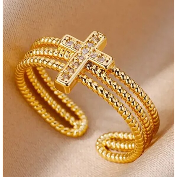 Oceľový prsteň Glare 491 - 50 66095879