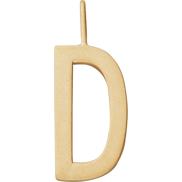 Strieborný pozlátený prívesok Design Letters 61167457