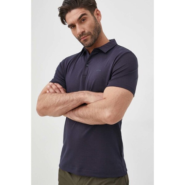 Bavlnené polo tričko BOSS 61664351