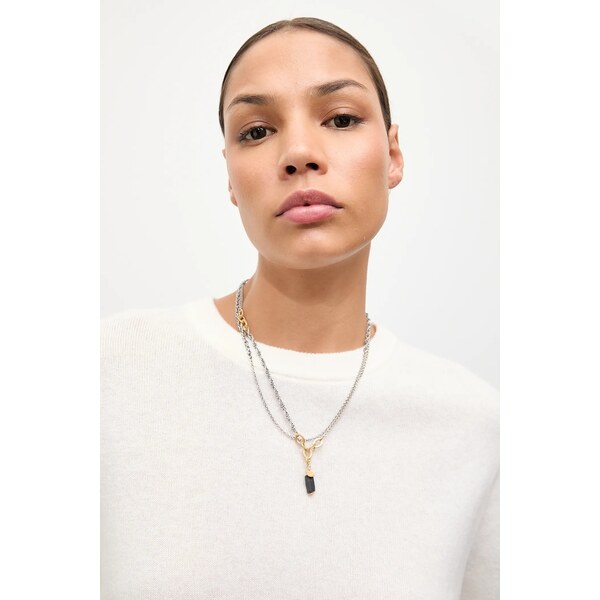Strieborný náhrdelník Answear.LAB 65389161