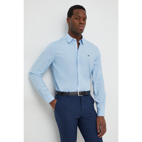 Bavlnená košeľa Lacoste 48131002