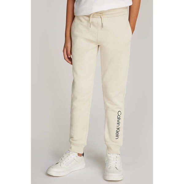 Detské bavlnené tepláky Calvin Klein Jeans REGULAR JOGGER 55717493