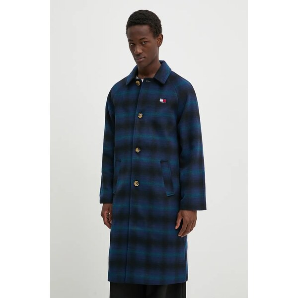 Kabát s prímesou vlny Tommy Jeans 66837471