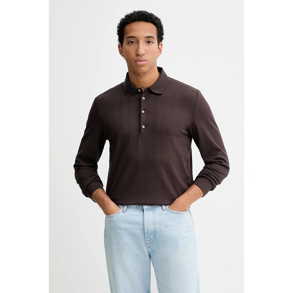 Tričko s dlhým rukávom s prímesou vlny Calvin Klein 66047650