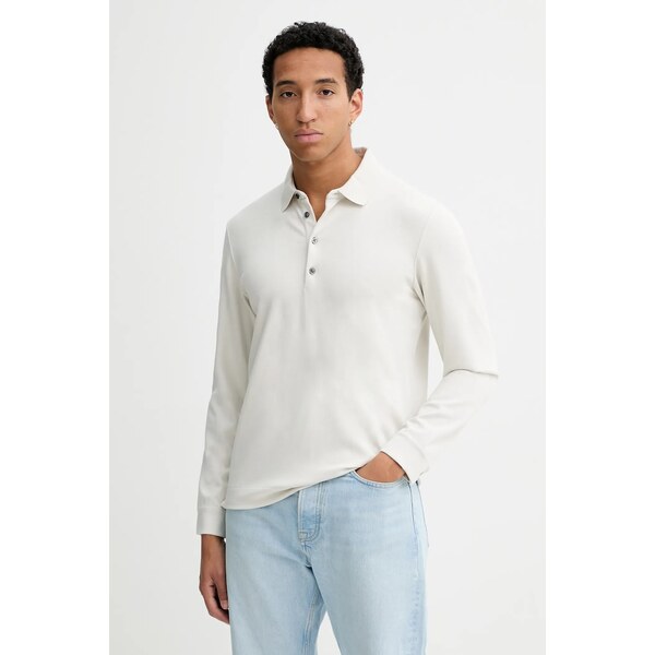 Tričko s dlhým rukávom s prímesou vlny Calvin Klein 66047651