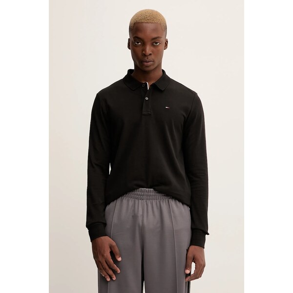 Bavlnené tričko s dlhým rukávom Tommy Jeans 65338948