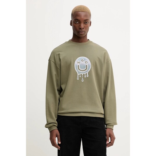 Bavlnená mikina Hugo Blue Newirex 65323442