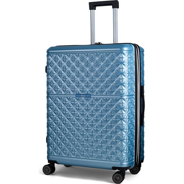 ROCK Plastový kufor Maya M - modrá 67280326