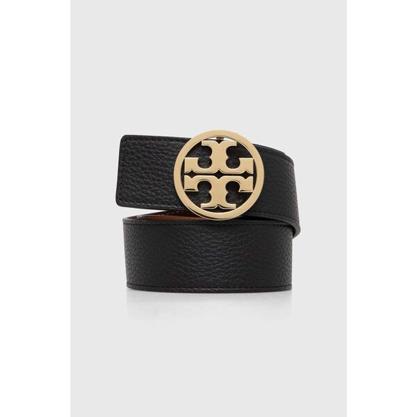 Obojstranný kožený opasok Tory Burch 1.5 Miller Reversible 64304672