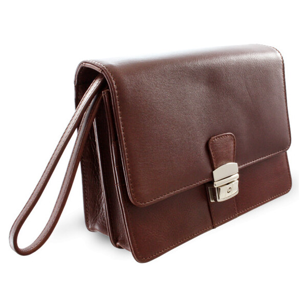 Arwel Hnedá pánska kožená dokladová etue 611-2411-40 VT 66101583