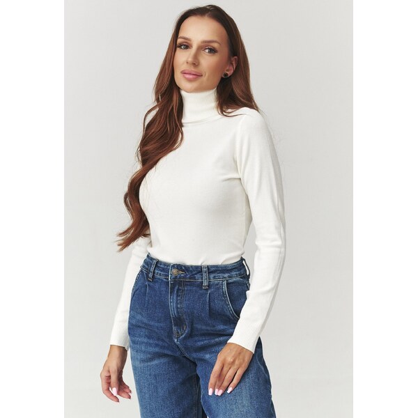 Makadamia Dámsky rolák s viskózou | ecru C11 66101608