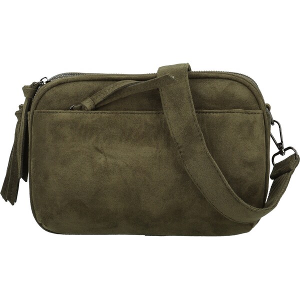 Dámska crossbody kabelka tmavo zelená - Paolo bags Josefin zelená 66113286