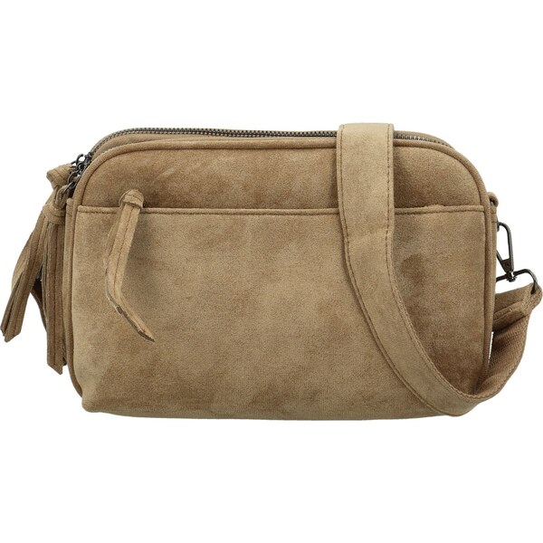 Dámska crossbody kabelka khaki - Paolo bags Josefin Khaki 66113288