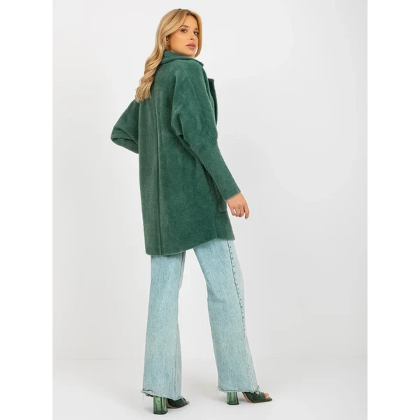 FPrice Dámsky kabát MBM PL 1517.00P tmavo zelený 66102267
