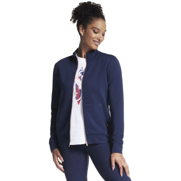 Skechers Go Walk Everywhere Full Zip Hoodless W3JA261-NVY Navy Blue L 66102306