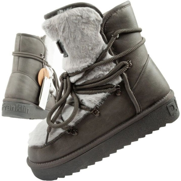 D.Franklin snehové topánky dámske zimné módne kožušinové zateplené 66102314
