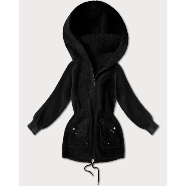 MHM Čierny alpakový overal s vreckami (W010#) 66102604