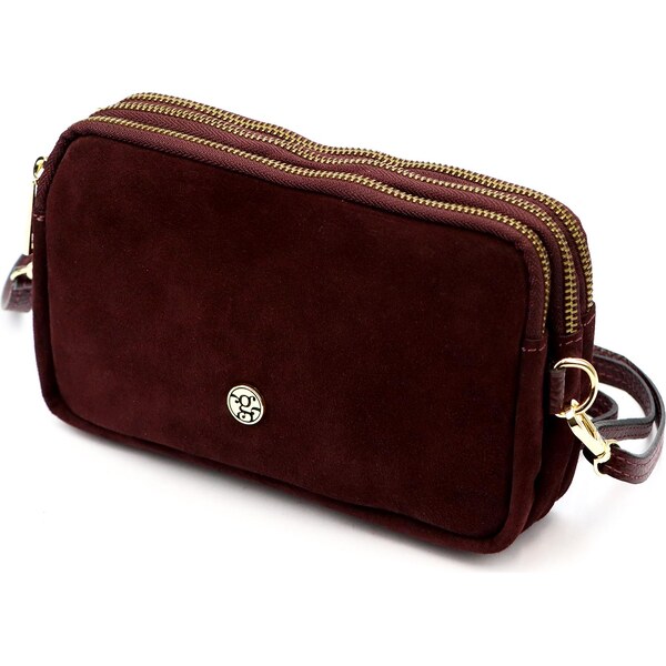 Malá dámska kabelka z brúsenej prírodnej kože Gregorio 1749 66102892