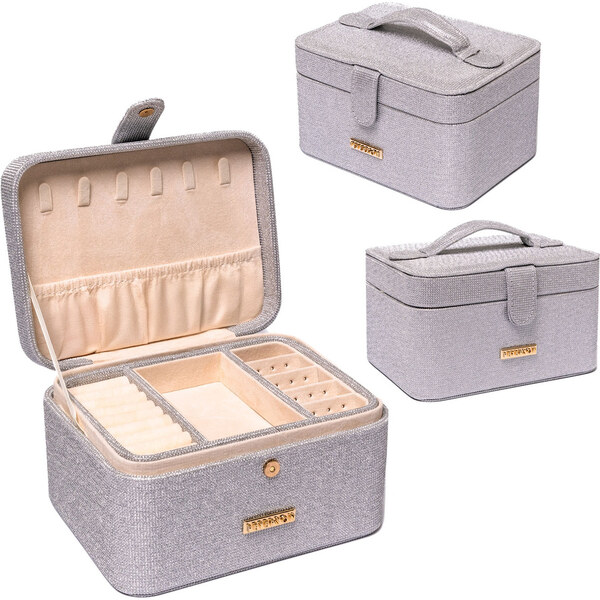 Strieborná šperkovnica s magnetickým uzatváraním - Peterson 66102909