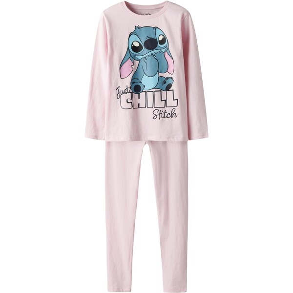 TWO SOON Pyžamo Stitch ružová / rosé / čierna / biela 66119870