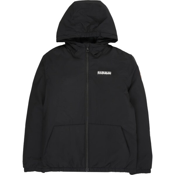 NAPAPIJRI Prechodná bunda A-MATIA čierna / biela 66105319