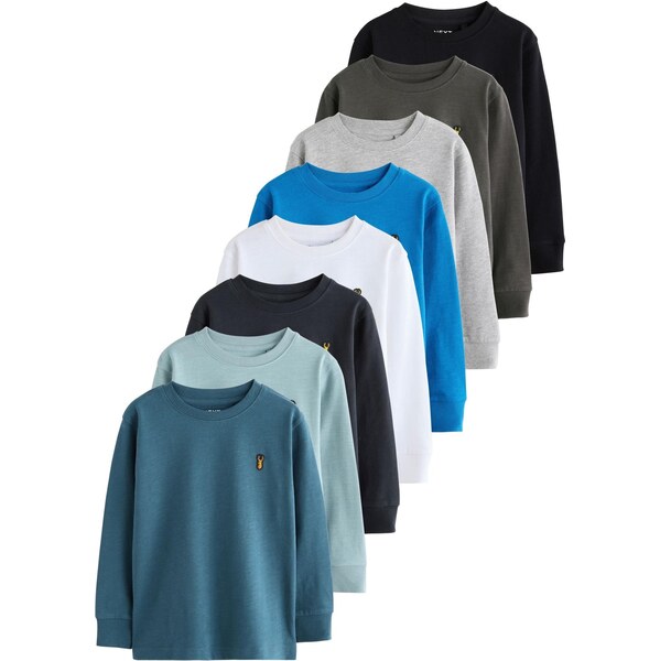 Next Tričko zafírová / azúrová / svetlomodrá / antracitová / 66105383