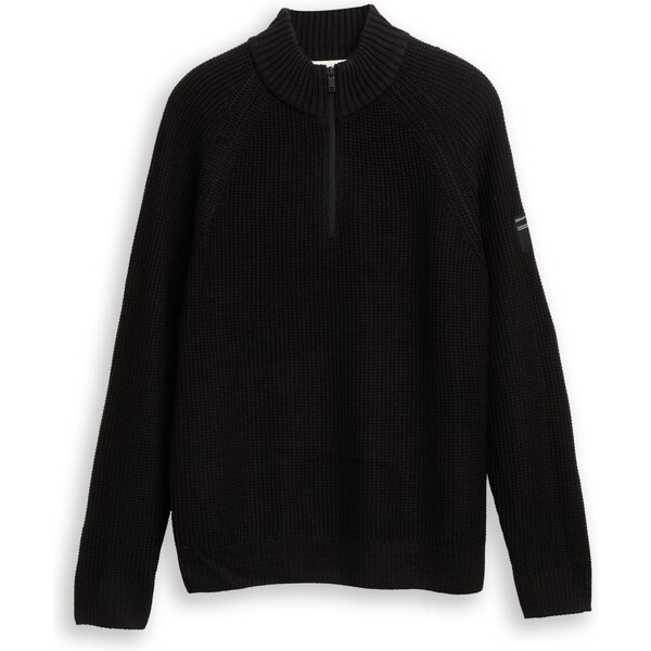 TOM TAILOR DENIM Sveter čierna 66105400