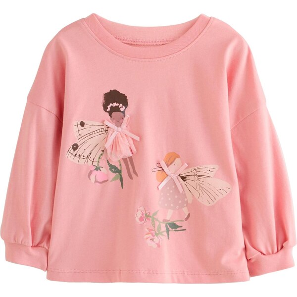 Next Tričko svetlobéžová / hnedá / ružová / púdrová 66105415