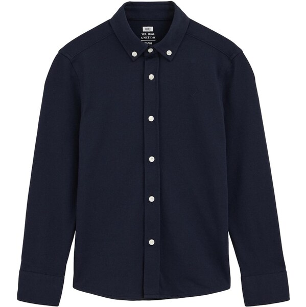 WE Fashion Košeľa námornícka modrá 66105459