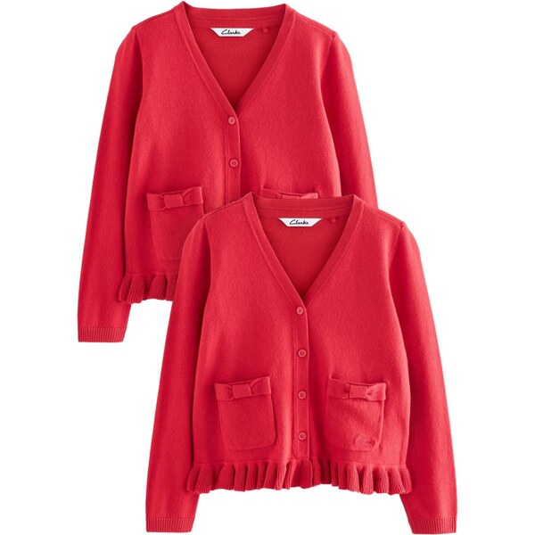CLARKS Kardigán červená 66105464