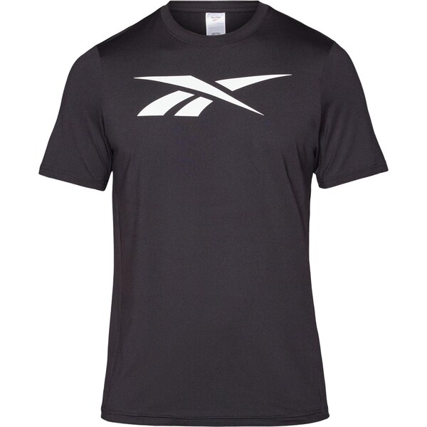 Reebok Funkčné tričko Jimmy Vector čierna / biela 66105557