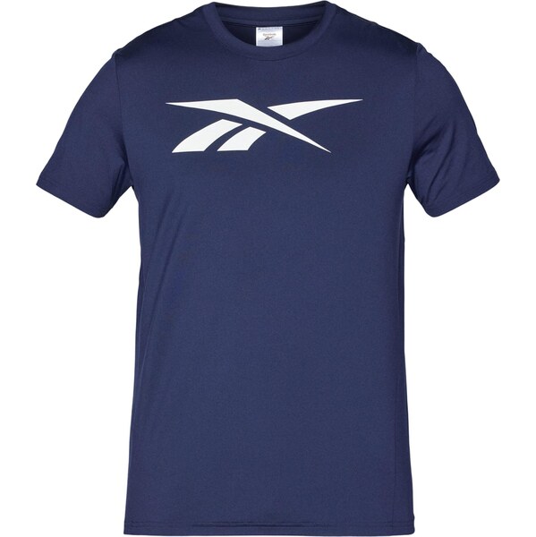 Reebok Funkčné tričko Jimmy Vector námornícka modrá / biela 66105556