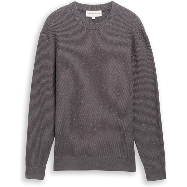 TOM TAILOR DENIM Sveter tmavosivá 66105604