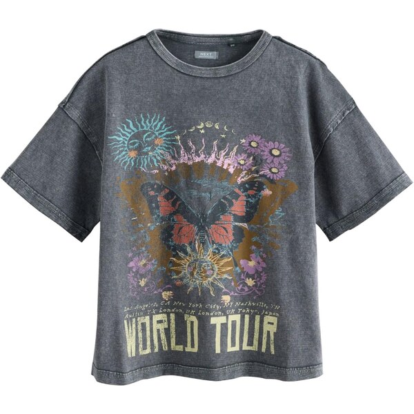 Next Tričko modrá / tmavosivá / ružová / červená 66105644