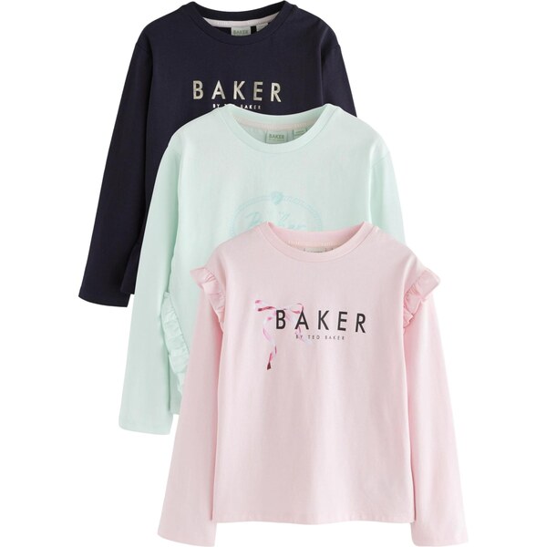 Baker by Ted Baker Tričko tmavomodrá / mätová / ružová 66105825