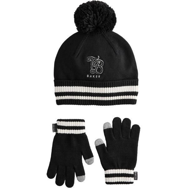 Baker by Ted Baker Čiapky čierna / biela 66105858