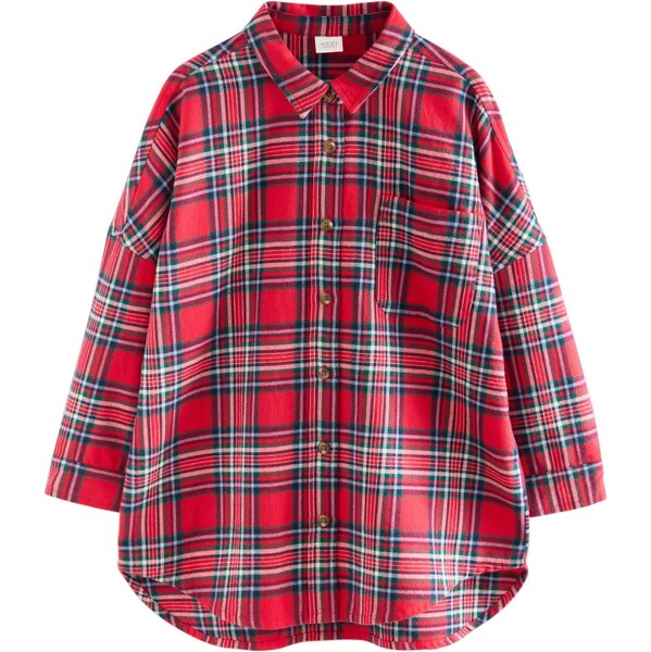 Next Blúzka námornícka modrá / tmavozelená / červená / biela 66105884