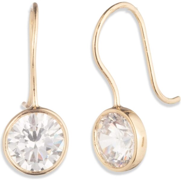 Lauren Ralph Lauren Náušnice zlatá / priehľadná 66106017