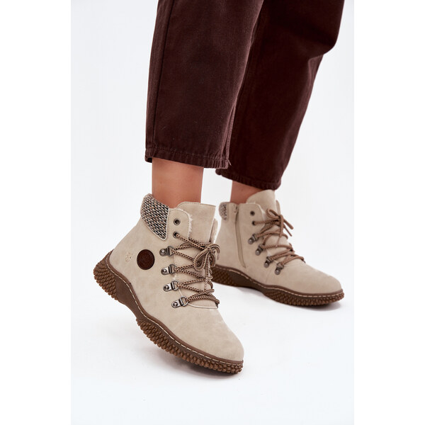 Boto Zateplené Trapery Dámske Svetlo béžové Zenaya 66108066