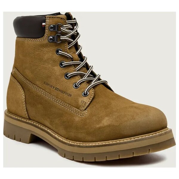 Tommy Hilfiger Kožené vysoké topánky FLEX 66101633
