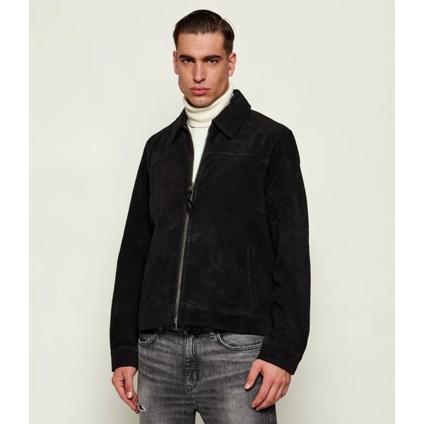 AllSaints Kožená bunda RHONE | regular fit 66101734