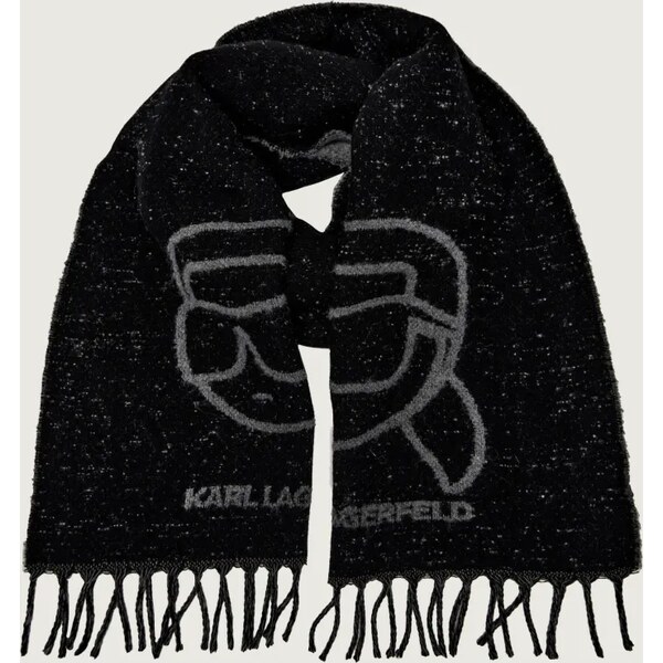 Karl Lagerfeld Vlnený šál Ikon 66101754