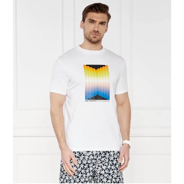 Karl Lagerfeld Tričko CREWNECK | Regular Fit | stretch 52325596