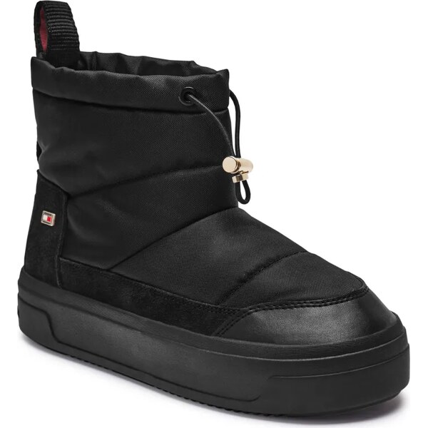 Tommy Hilfiger Snehule Flag Nylon Mini Snowboot | s prímesou kože 58240903
