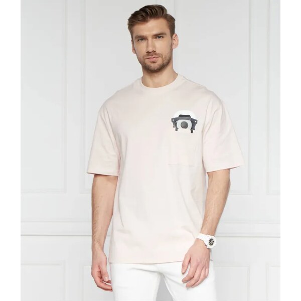 Karl Lagerfeld Tričko CREWNECK | Regular Fit 52172462