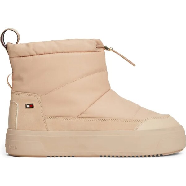 Tommy Hilfiger Snehule Flag Nylon Mini Snowboot | s prímesou kože 57663103