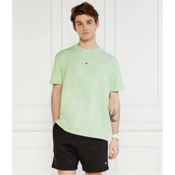 Tommy Jeans Tričko LINEAR LOGO | Regular Fit 51537985