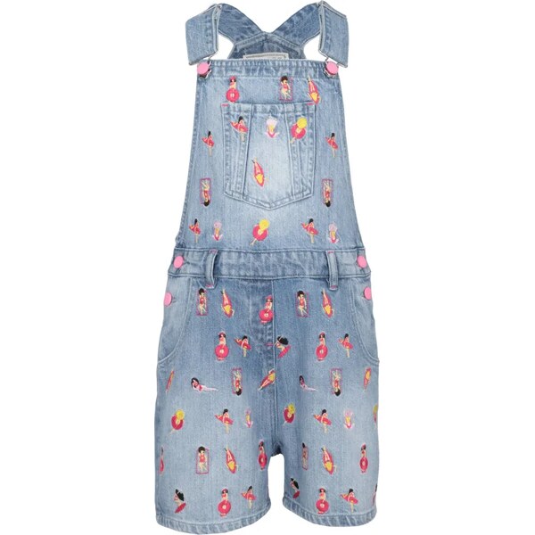 Guess Kombinéza RIGID DENIM SHORTALL | Regular Fit 51456789